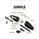 Пилосос Aspiring Dust 2 Battery and Cord, 6 kPa Dust 2 Battery and Cord, фото 7