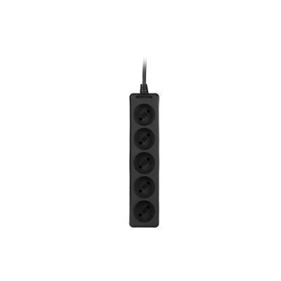 Мережевий подовжувач 2E 5XCEE7/17, 1.5м, black (2E-U0510M1.5BK) 2E-U0510M1.5BK фото