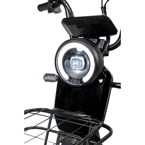 Електроскутер Atlas Elegant Trike 800W Black (4016) 4016 фото