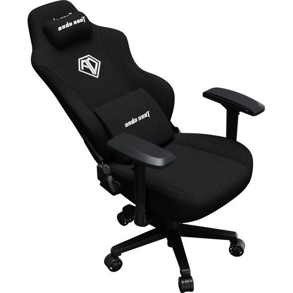 Крісло ігрове Anda Seat Phantom 3 Pro Fabric Size L Black (AD18YC-06-B-F) AD18YC-06-B-F фото