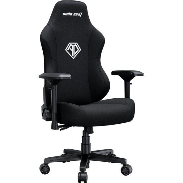 Крісло ігрове Anda Seat Phantom 3 Pro Fabric Size L Black (AD18YC-06-B-F) AD18YC-06-B-F фото