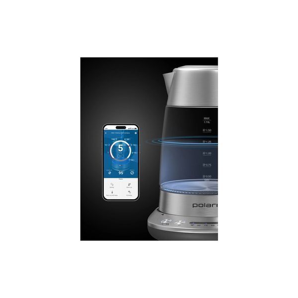 Електрочайник Polaris PWK 17115CGLD WIFI IQ PWK 17115CGLD WIFI IQ Hom фото