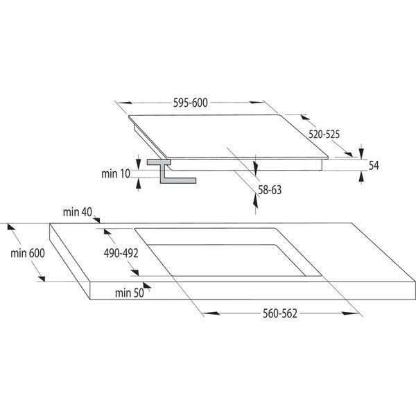 Варильна поверхня Gorenje PowerBoost GI6401BC GI6401BC фото