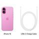Мобільний телефон Apple iPhone 16 128GB Pink (MYEA3) MYEA3 фото 8