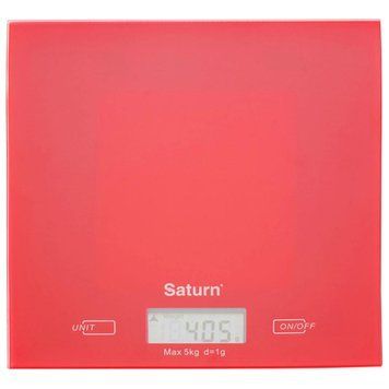Ваги кухонні Saturn ST-KS7810 Red ST-KS7810 Red фото