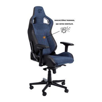 Крісло ігрове GT Racer X-8005 Dark Blue/Black X-8005 Dark Blue/Black фото