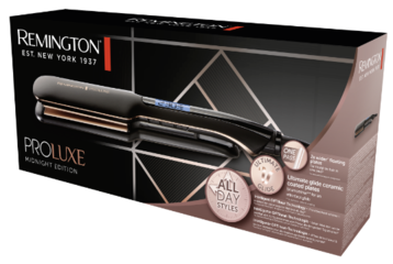 Випрямляч для волосся REMINGTON S9150B PROluxe Midnight Wide Plate Straightener 45791560100 фото