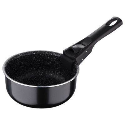 Ківш Bergner Click & cook black, набір зі знімною ручкою 16/18/20 см, 4 предмети (BG-31602-BK) BG-31602-BK фото