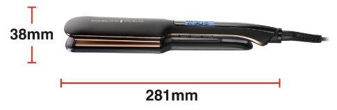 Випрямляч для волосся REMINGTON S9150B PROluxe Midnight Wide Plate Straightener 45791560100 фото
