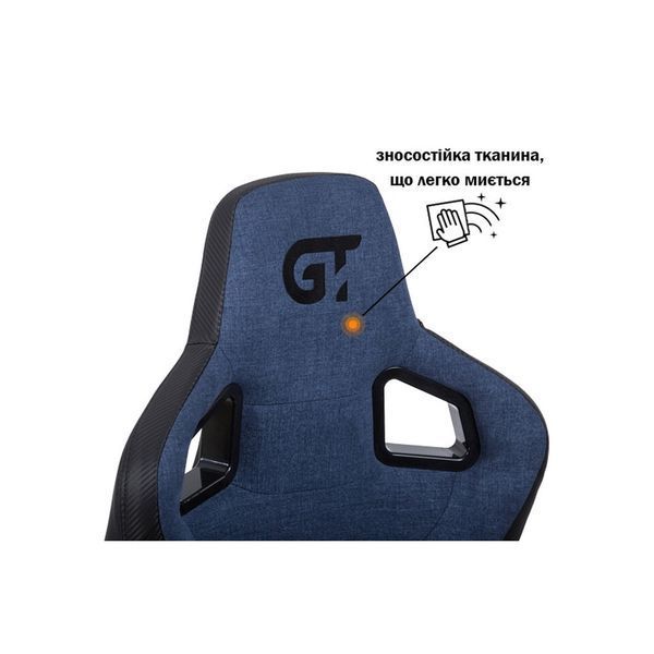 Крісло ігрове GT Racer X-8005 Dark Blue/Black X-8005 Dark Blue/Black фото