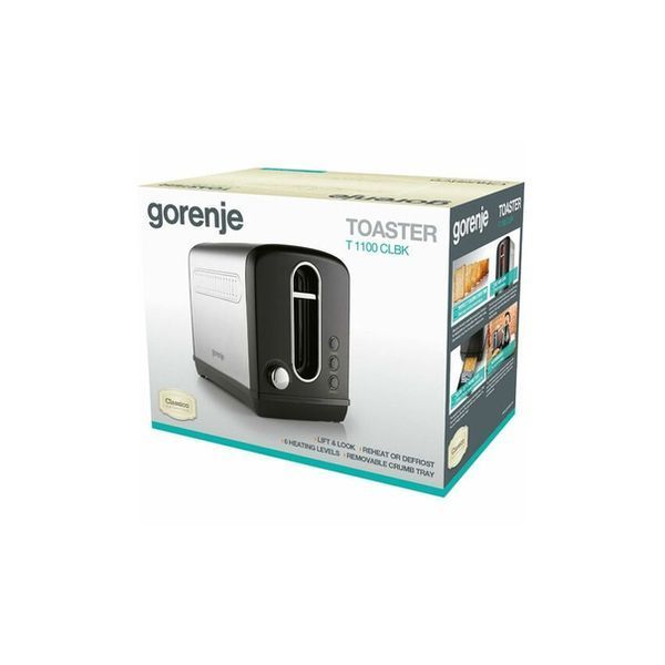 Тостер Gorenje T1100CLBK T1100CLBK фото