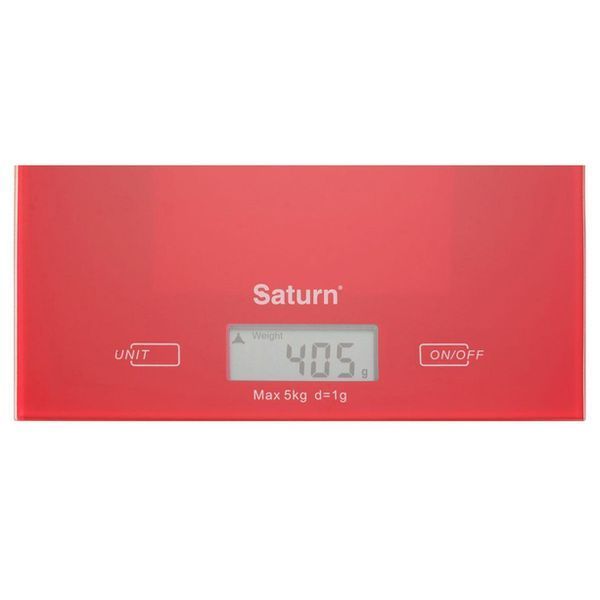 Ваги кухонні Saturn ST-KS7810 Red ST-KS7810 Red фото