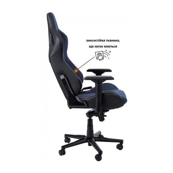 Крісло ігрове GT Racer X-8005 Dark Blue/Black X-8005 Dark Blue/Black фото