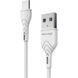 Зарядний пристрій Grand-X Quick Charge QС3.0, + cable USB -> Type C 1m white (CH-550WT) CH-550WT фото 2