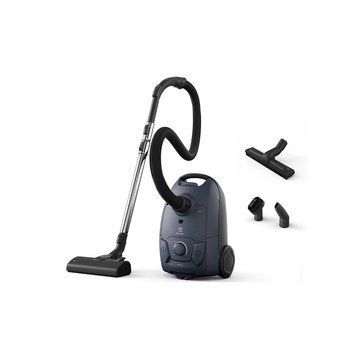 Пилосос Electrolux мішковий, 650Вт, 3л, HEPA13, s-bag, 3 насадки, синій EB51C2DB фото