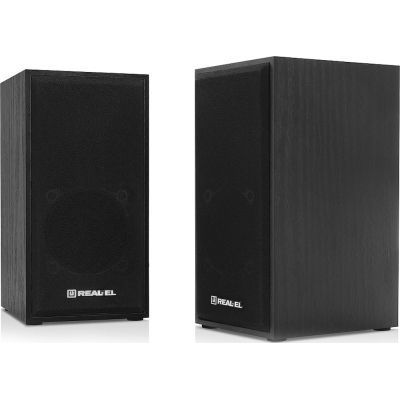 Акустична система REAL-EL S-202 USB Black (EL121200019) EL121200019 фото