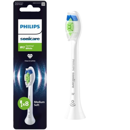 Зубна електрощітка PHILIPS HX6068/87 насадки Optimal White 8 шт HX6068/87 фото