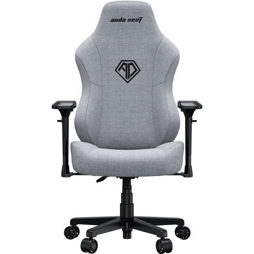 Крісло ігрове Anda Seat Phantom 3 Pro Fabric Size L Grey (AD18YC-06-G-F) AD18YC-06-G-F фото