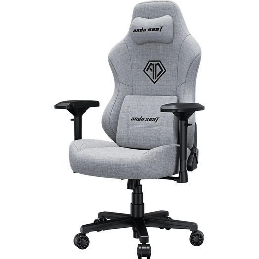 Крісло ігрове Anda Seat Phantom 3 Pro Fabric Size L Grey (AD18YC-06-G-F) AD18YC-06-G-F фото