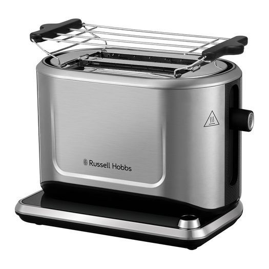 Тостер Russell Hobbs Attentiv 2 Slice 1500Вт, підігрів, розморожування, метал 26210-56 фото