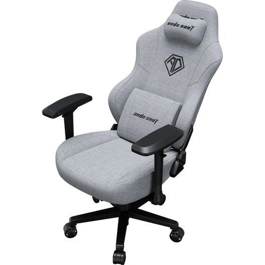 Крісло ігрове Anda Seat Phantom 3 Pro Fabric Size L Grey (AD18YC-06-G-F) AD18YC-06-G-F фото