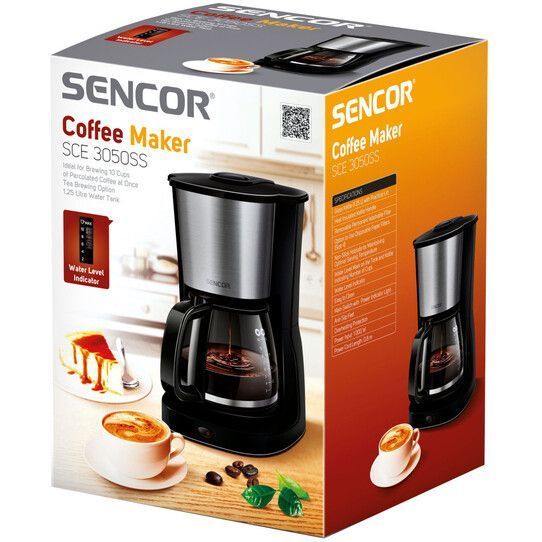 Крапельна кавоварка Sencor SCE 3050SS SCE 3050SS фото