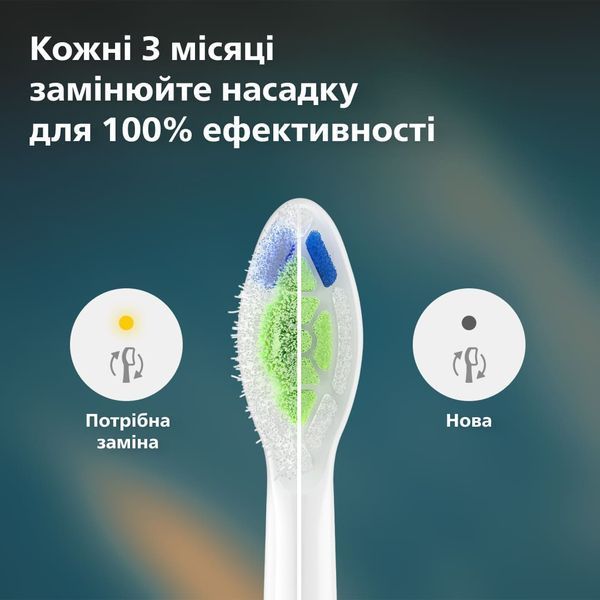 Зубна електрощітка PHILIPS HX6068/87 насадки Optimal White 8 шт HX6068/87 фото