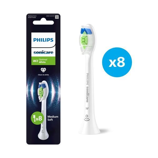 Зубна електрощітка PHILIPS HX6068/87 насадки Optimal White 8 шт HX6068/87 фото