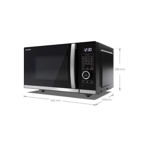 Мікрохвильова піч Sharp YC-QC254AE-B YC-QC254AE-B фото