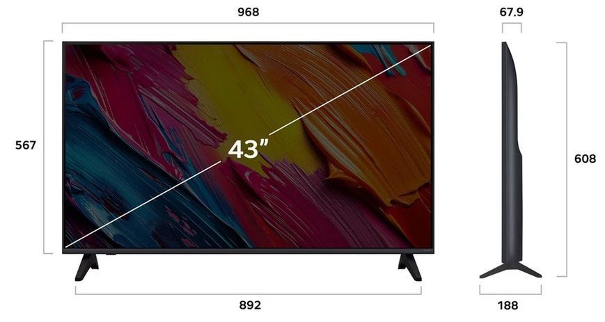Телевізор LG 43QNED70A6A 43QNED70A6A фото