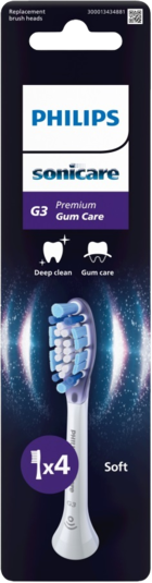 Зубна електрощітка PHILIPS HX9054/87 насадки Premium Gum Care 4 шт HX9054/87 фото