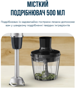 Блендер Tefal заглибний Quickchef HB672830 фото
