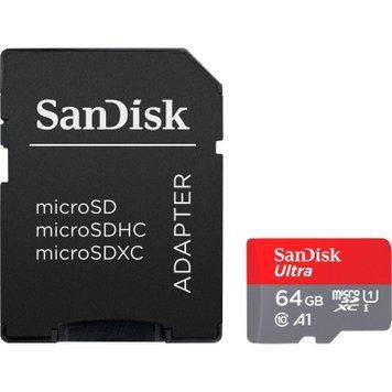 Карта пам'яті SanDisk 64GB microSD class 10 UHS-I Ultra (SDSQUAB-064G-GN6MA) SDSQUAB-064G-GN6MA фото