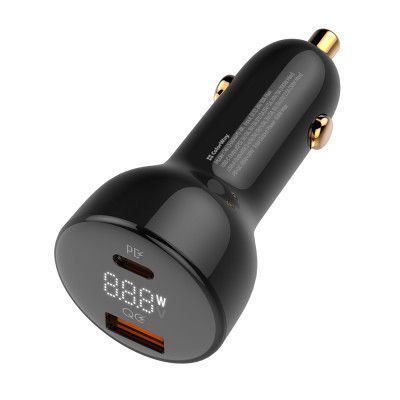 Зарядний пристрій ColorWay Power Delivery PPS USB (USB-A + USB-C) (100W) Black (CW-CHA044PD-BK) CW-CHA044PD-BK фото
