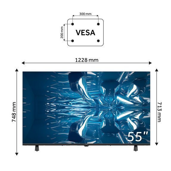 Телевізор HAIER H55K85FUX H55K85FUX фото