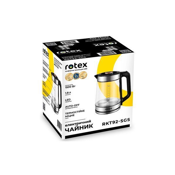 Електрочайник Rotex RKT92-SGS RKT92-SGS фото