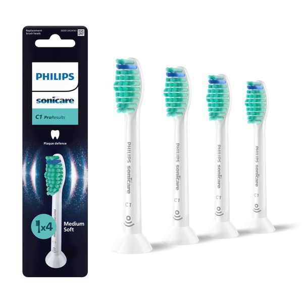 Зубна електрощітка PHILIPS HX6014/87 насадки ProResults 4 шт HX6014/87 фото