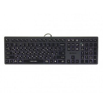 Клавіатура A4Tech FX60 USB Grey White backlit (4711421979009) 4711421979009 фото