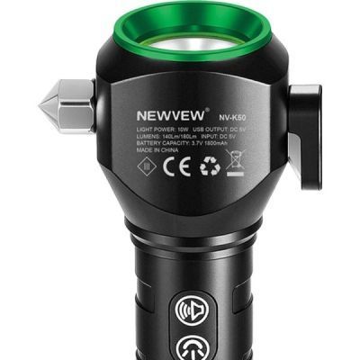 Ліхтар NEWVEW NV-K50 1800mAh Black (NWVW-NV-K50-BK) NWVW-NV-K50-BK фото