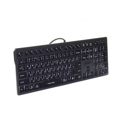 Клавіатура A4Tech FX60 USB Grey White backlit (4711421979009) 4711421979009 фото
