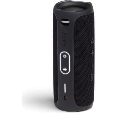 Акустична система JBL Flip 5 Black (JBLFLIP5BLKEU) JBLFLIP5BLKEU фото