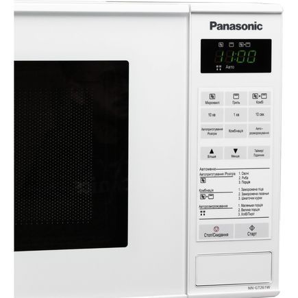 Мікрохвильова піч Panasonic NN-GT261WZUE NN-GT261WZUE фото