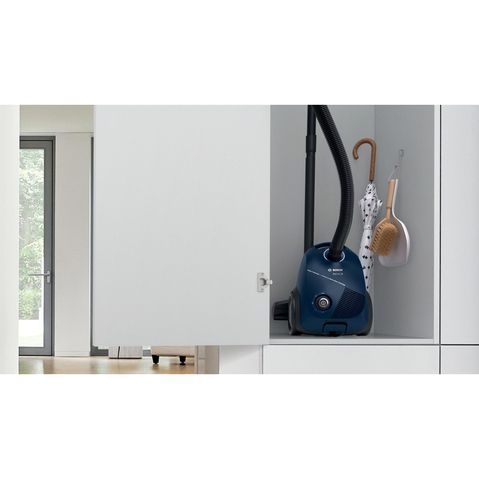 Пилосос Bosch мішковий, 600Вт, 3.5л, НЕРА, чорний BGBS2BA1P фото