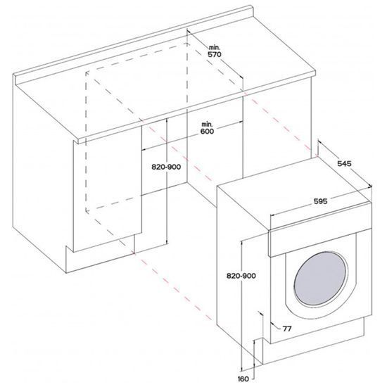 Пральна машина Whirlpool BIWDWG75148UA BIWDWG75148UA фото