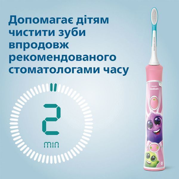 Щітка зубна електр. Philips Sonicare For Kids HX6352/42 фото