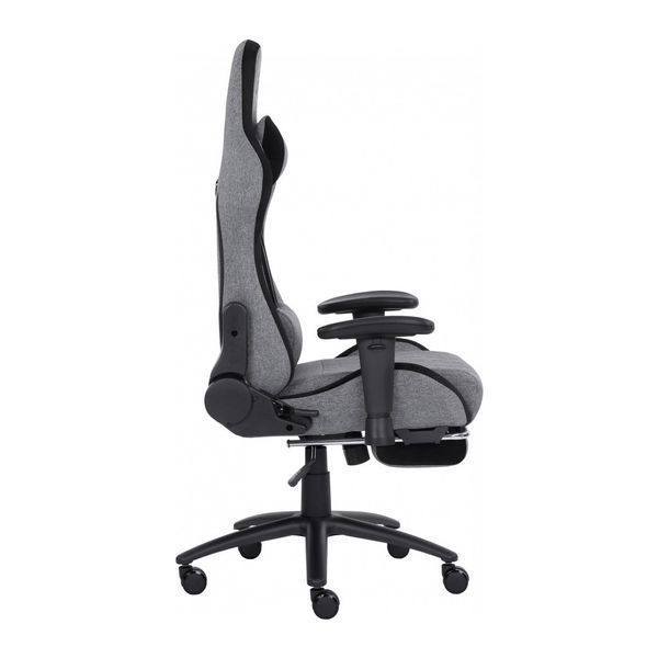 Крісло ігрове GT Racer X-2534-F Gray/Black Suede (X-2534-F Fabric Gray/Black Suede) X-2534-F Fabric Gray/Blac фото