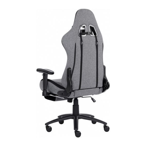 Крісло ігрове GT Racer X-2534-F Gray/Black Suede (X-2534-F Fabric Gray/Black Suede) X-2534-F Fabric Gray/Blac фото