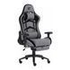 Крісло ігрове GT Racer X-2534-F Gray/Black Suede (X-2534-F Fabric Gray/Black Suede) X-2534-F Fabric Gray/Blac фото 2