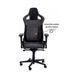 Крісло ігрове GT Racer X-8005 Dark Gray/Black Suede X-8005 Dark Gray/Black Su фото 2