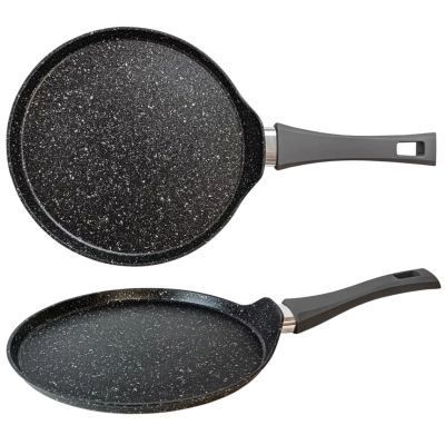 Сковорода Gusto Marble 260x15 мм для млинців GT-2204-26 (79096) 79096 фото